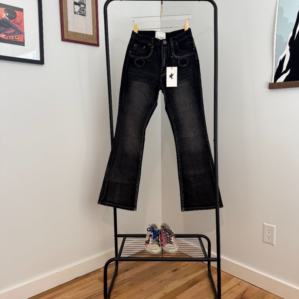 One Teaspoon Charlie Flare Jeans - Size 26 and 25 NWT